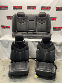 2014 Chevy SS Sedan Seats Fronts & Rears Black Leather OEM
