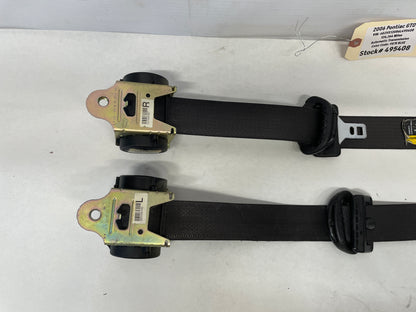 2006 Pontiac GTO LH & RH Front Seat Belts Retractors OEM - Day's Parts Yard