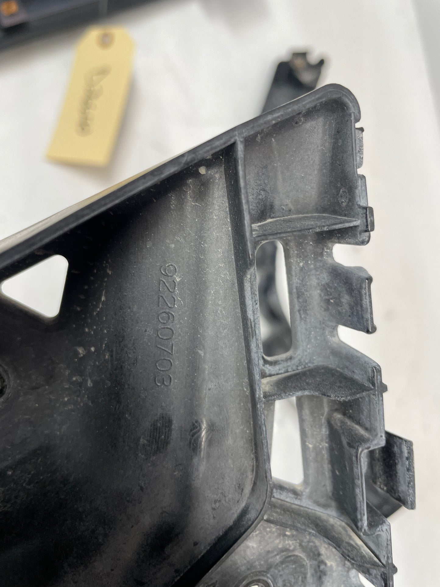 2014 Chevy SS Sedan RH & LH Rear Bumper Brackets Guides OEM