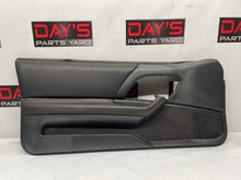 2000 Chevy Camaro Z28 LH Driver Interior Door Panel Trim Ebony Black OEM - Day's Parts Yard