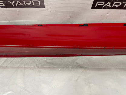 2009 Pontiac G8 GT RH Passenger Rocker Molding Side Skirt Panel Trim Red OEM