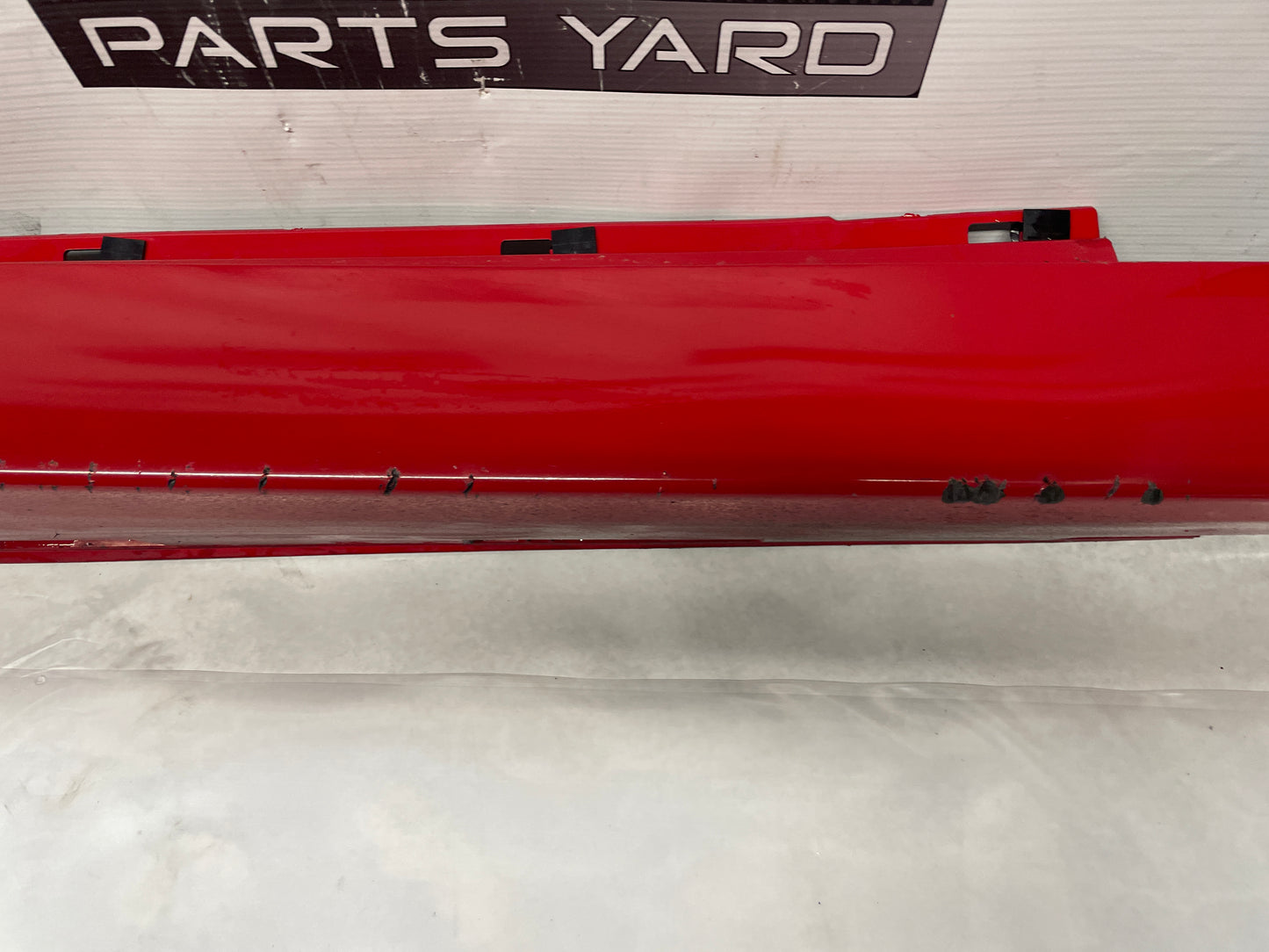2009 Pontiac G8 GT RH Passenger Rocker Molding Side Skirt Panel Trim Red OEM