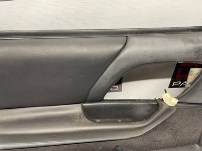 2000 Chevy Camaro Z28 LH Driver Interior Door Panel Trim Ebony Black OEM - Day's Parts Yard