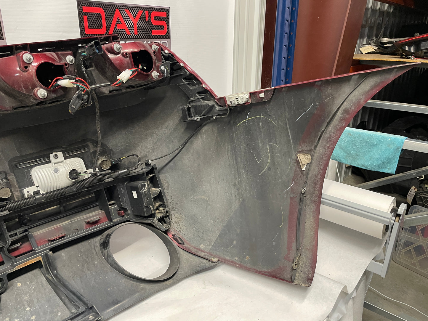 2010 Chevy Camaro SS Complete Rear Bumper Cover OEM