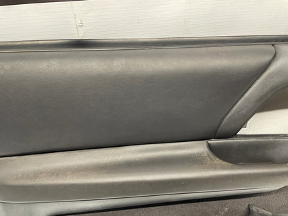 2000 Chevy Camaro Z28 LH Driver Interior Door Panel Trim Ebony Black OEM - Day's Parts Yard