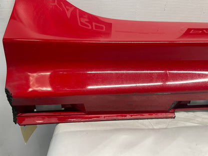 2009 Pontiac G8 GT RH Passenger Rocker Molding Side Skirt Panel Trim Red OEM