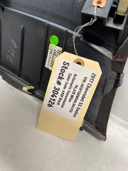 2017 Chevy SS Sedan RH Passenger Black Suede Dash Trim Panel Insert OEM