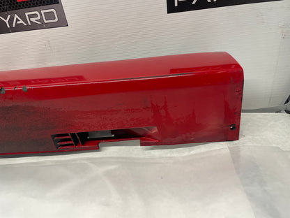 2009 Pontiac G8 GT RH Passenger Rocker Molding Side Skirt Panel Trim Red OEM