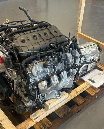 6.2L LT1 Engine Motor 10L80 10 Speed Automatic Trans Drivetrain Pullout