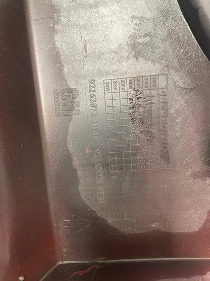 2009 Pontiac G8 GT RH Passenger Rocker Molding Side Skirt Panel Trim Red OEM