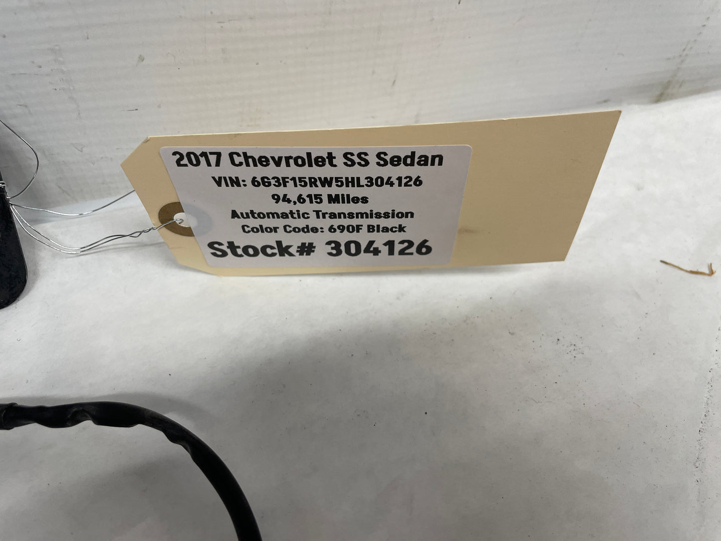2017 Chevy SS Sedan Hood Latch OEM - Day's Parts Yard