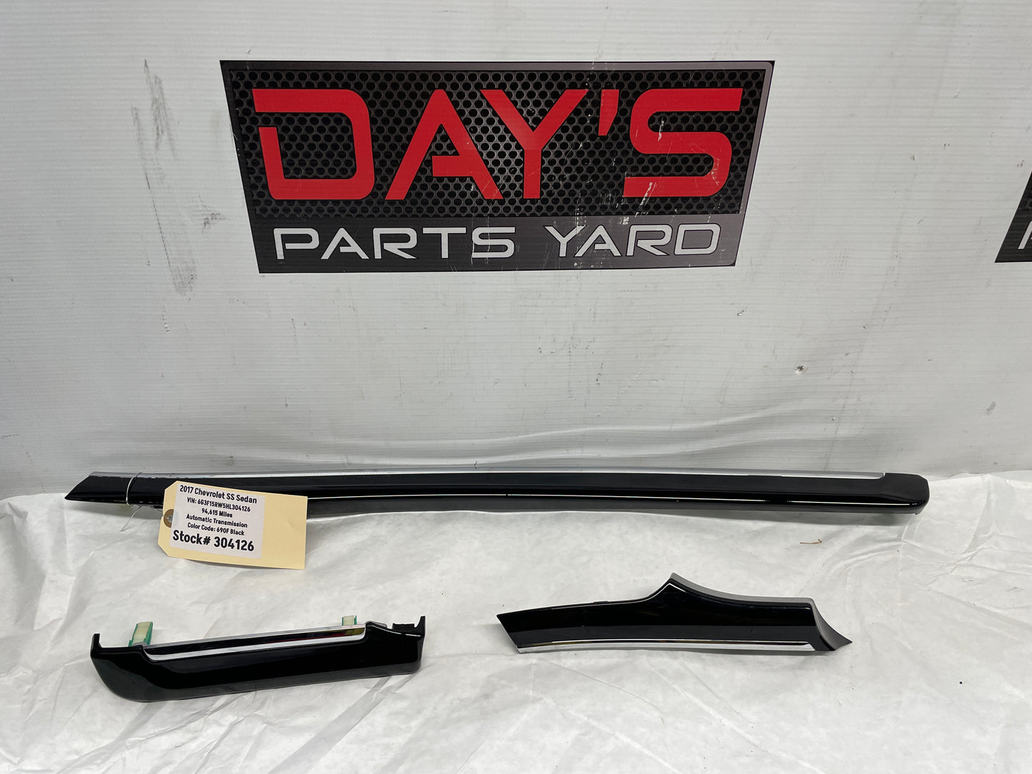 2017 Chevy SS Sedan 3pc Applique Dash Panel Plate Insert Trims OEM - Day's Parts Yard