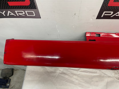2009 Pontiac G8 GT LH Driver Rocker Molding Side Skirt Panel Red OEM