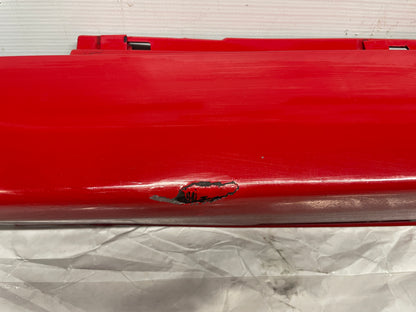 2009 Pontiac G8 GT LH Driver Rocker Molding Side Skirt Panel Red OEM