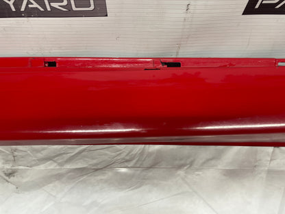2009 Pontiac G8 GT LH Driver Rocker Molding Side Skirt Panel Red OEM