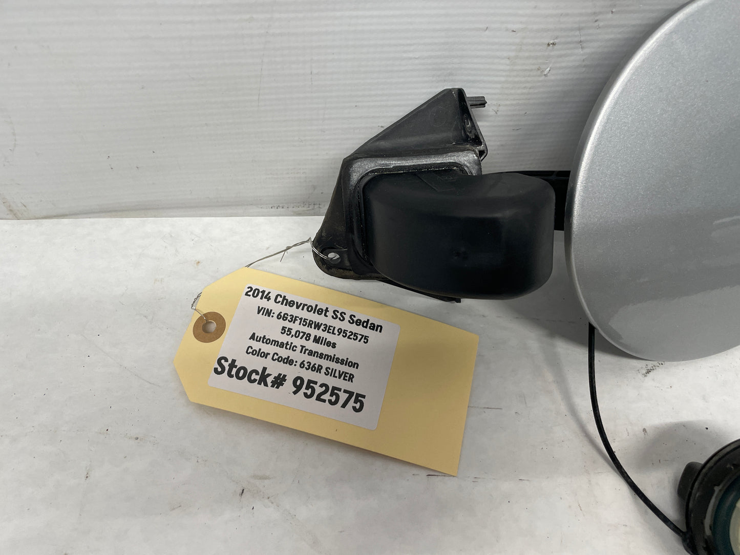 2014 Chevrolet SS Sedan Fuel Gas Door Cover w/ Cap OEM