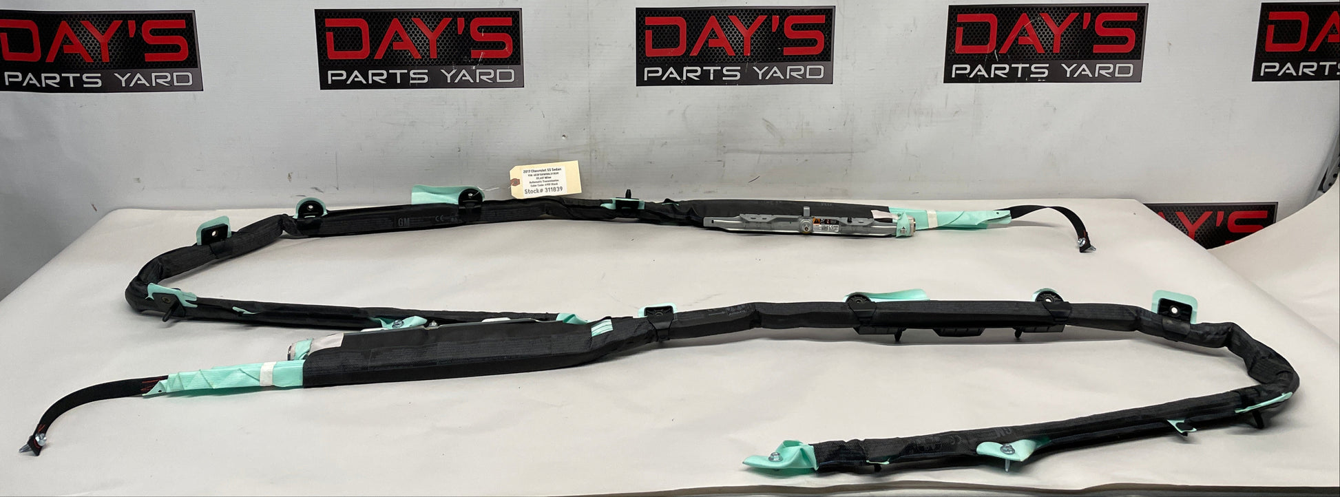 2017 Chevy SS Sedan RH & LH Curtain Airbag Air Bag OEM - Day's Parts Yard