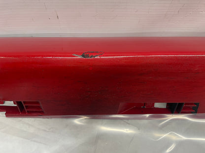2009 Pontiac G8 GT LH Driver Rocker Molding Side Skirt Panel Red OEM