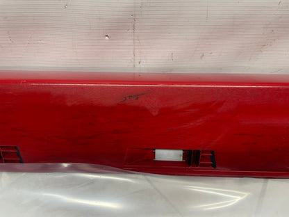 2009 Pontiac G8 GT LH Driver Rocker Molding Side Skirt Panel Red OEM