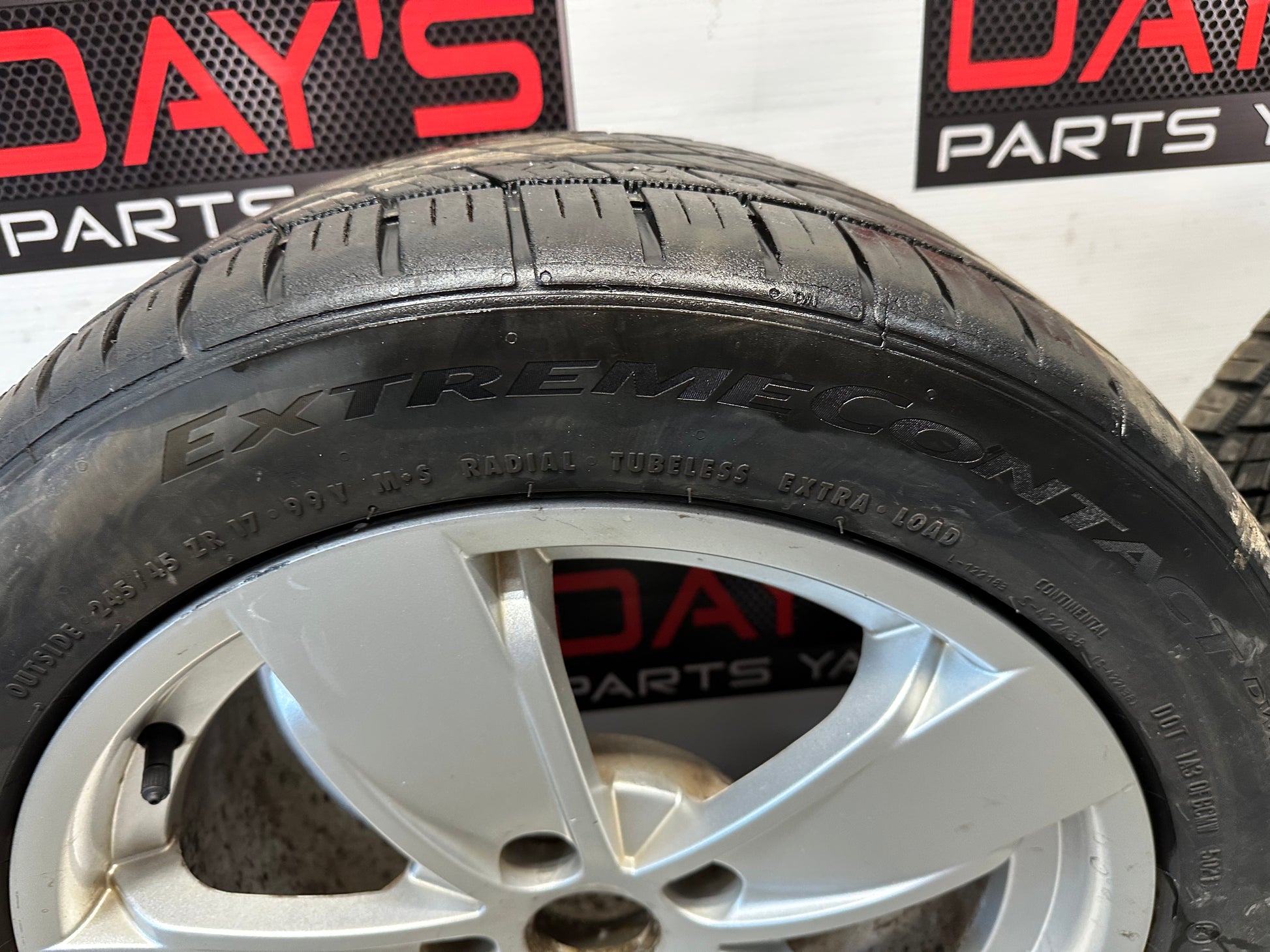 2006 Pontiac GTO Factory Wheels and Tires Fronts and Rears 245/45R17 OEM - Day's Parts Yard