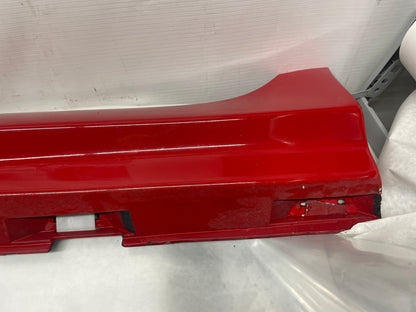 2009 Pontiac G8 GT LH Driver Rocker Molding Side Skirt Panel Red OEM