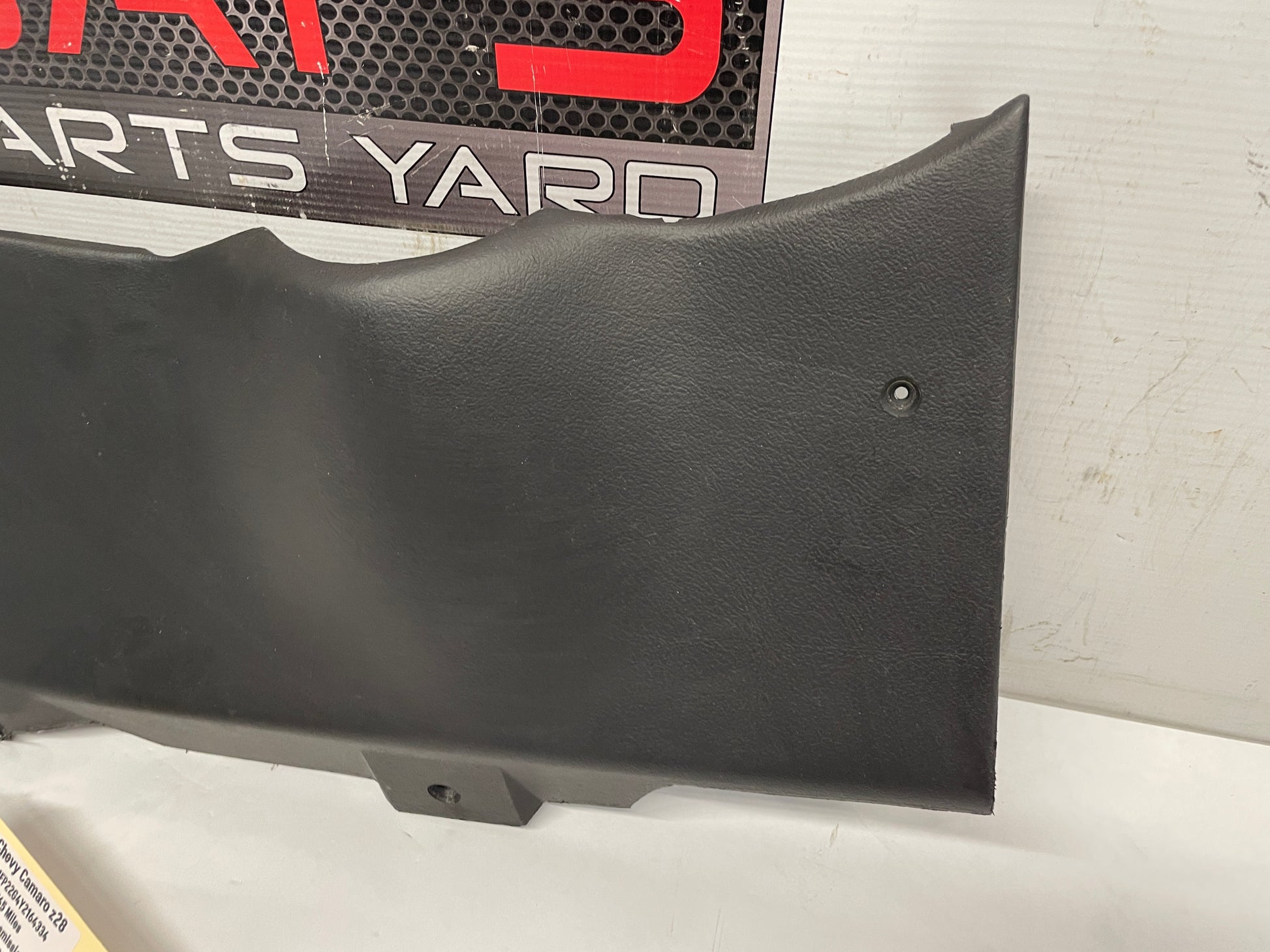2000 Chevy Camaro Z28 Lower Dash Knee Bolster Trim Molding Ebony Black OEM - Day's Parts Yard
