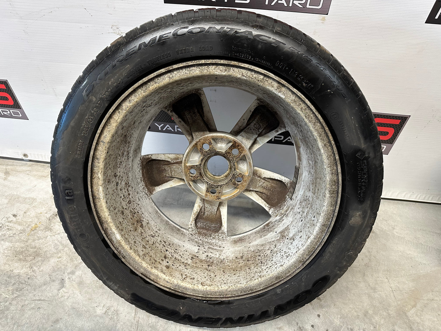 2006 Pontiac GTO Factory Wheels and Tires Fronts and Rears 245/45R17 OEM - Day's Parts Yard