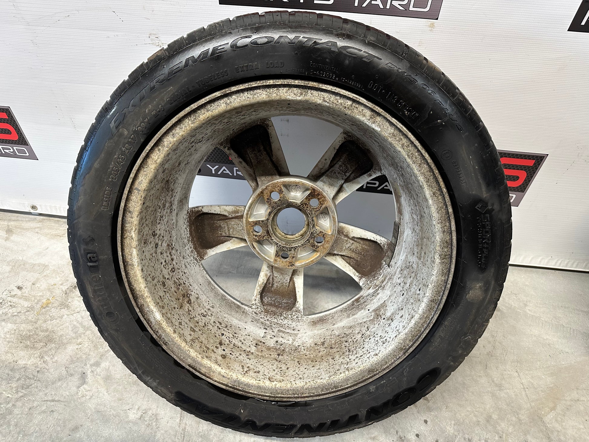 2006 Pontiac GTO Factory Wheels and Tires Fronts and Rears 245/45R17 OEM - Day's Parts Yard