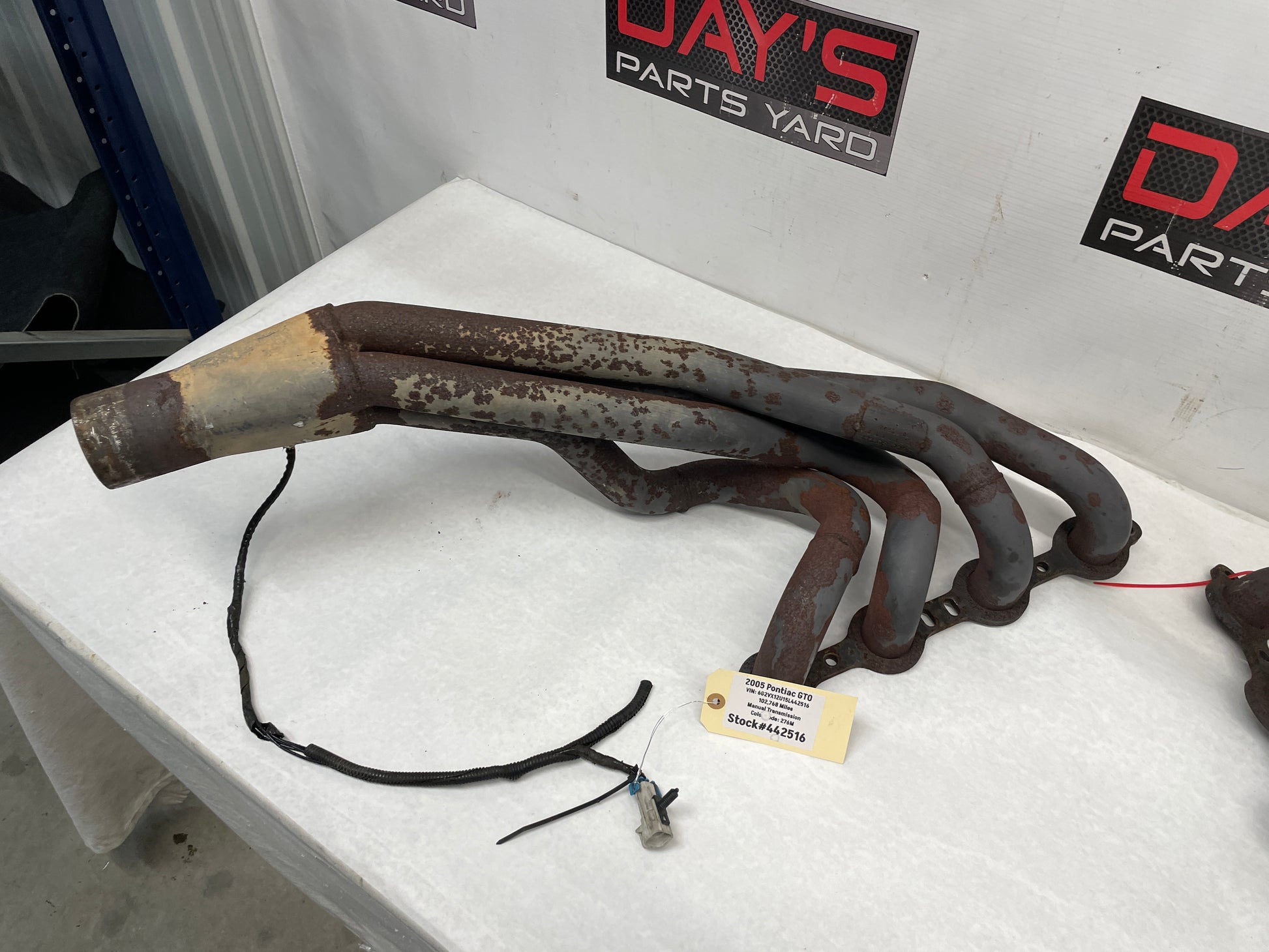 2005 Pontiac GTO RH & LH Pace Setter Long Tube Headers OEM - Day's Parts Yard