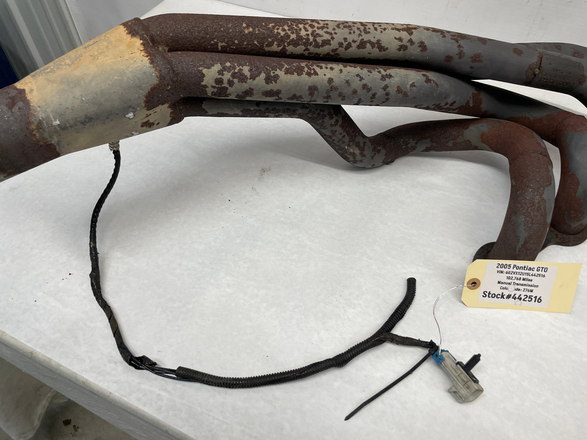 2005 Pontiac GTO RH & LH Pace Setter Long Tube Headers OEM - Day's Parts Yard