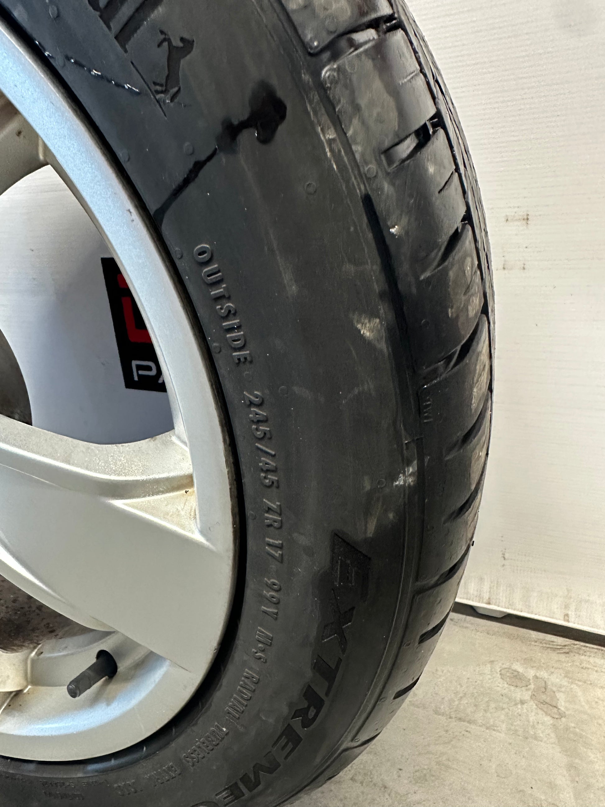 2006 Pontiac GTO Factory Wheels and Tires Fronts and Rears 245/45R17 OEM - Day's Parts Yard