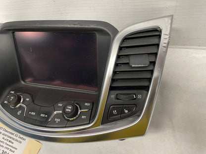 2017 Chevy SS Sedan Navigation Display Radio CD Player Face Plate Screen Control Bezel OEM - Day's Parts Yard