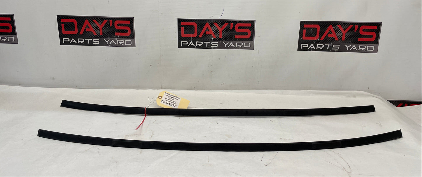2014 Chevy SS Sedan Roof Top Trim Finish Panel Moldings RH & LH OEM