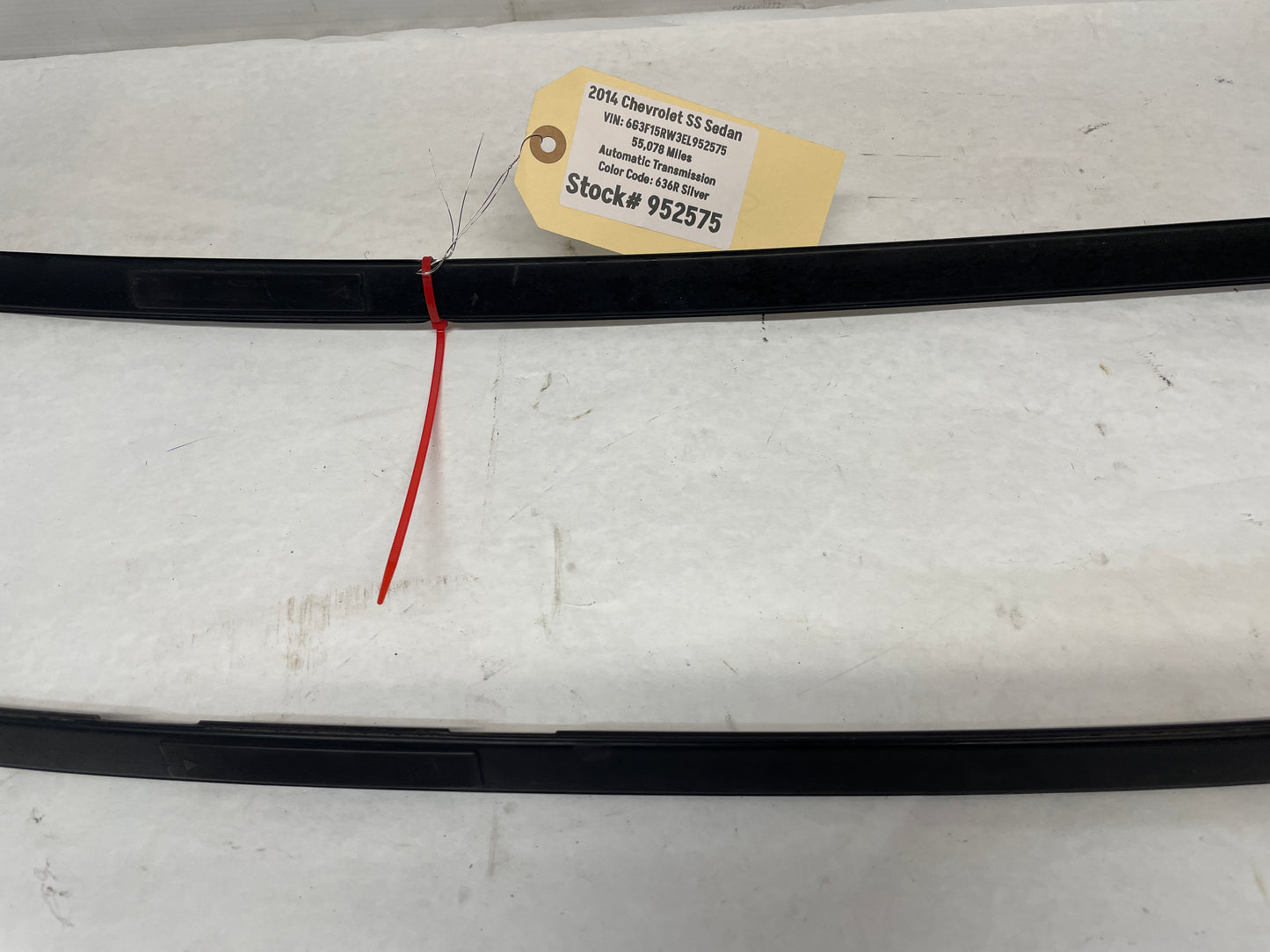 2014 Chevy SS Sedan Roof Top Trim Finish Panel Moldings RH & LH OEM