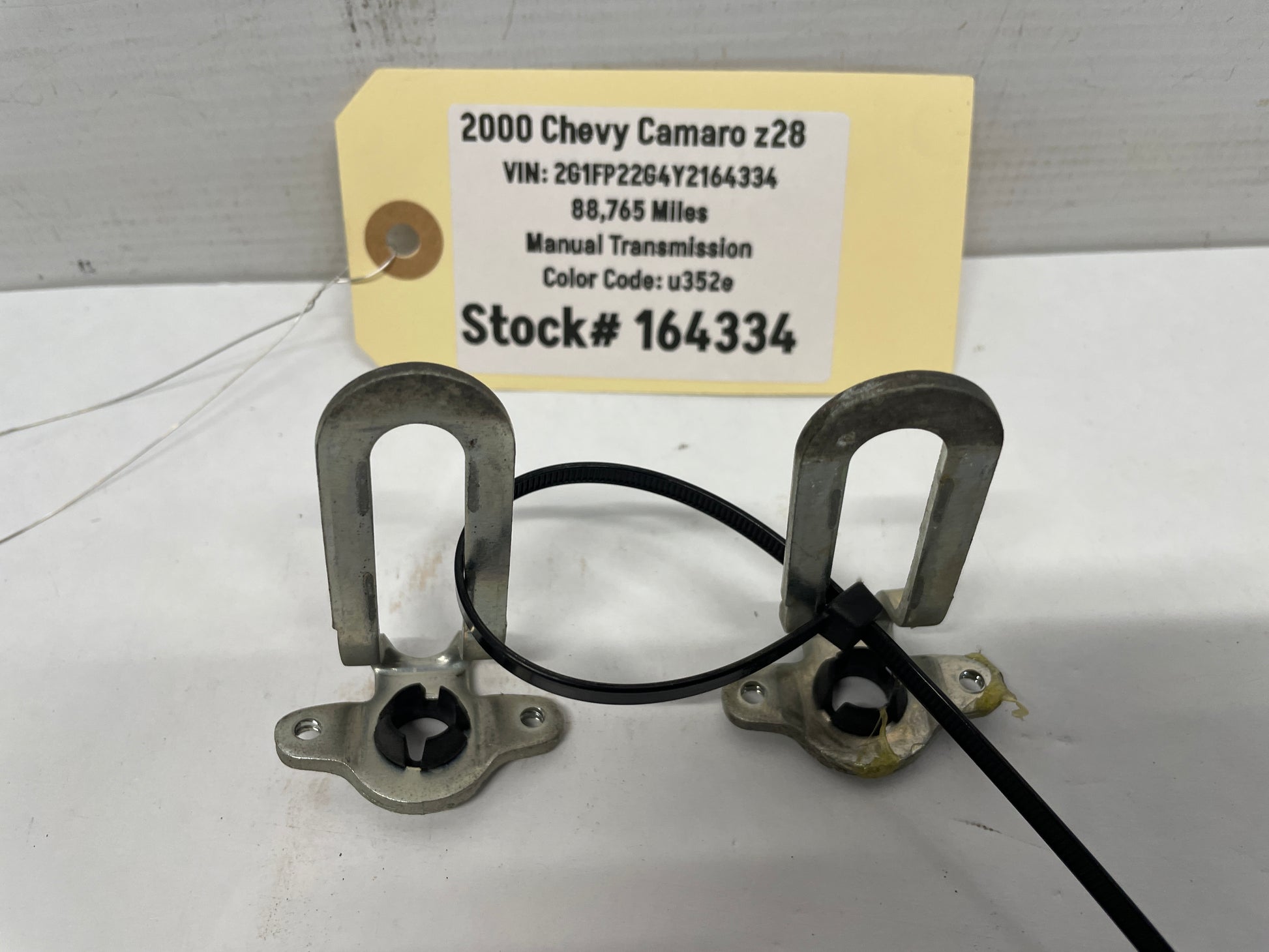 2000 Chevy Camaro Z28 LH Driver T-Top Brackets Retainers OEM - Day's Parts Yard