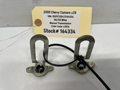 2000 Chevy Camaro Z28 LH Driver T-Top Brackets Retainers OEM - Day's Parts Yard
