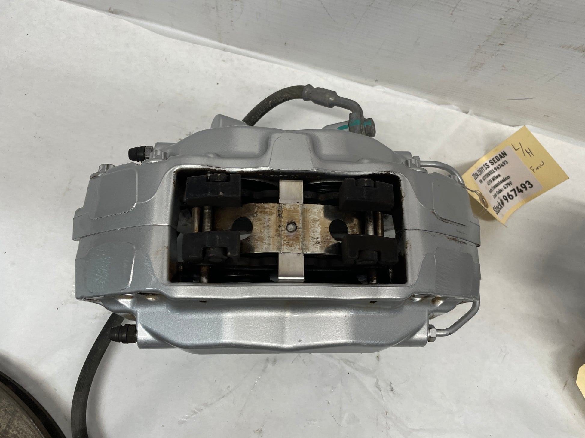 2014 Chevy SS Sedan Front Brembo Brake Calipers & Rotors OEM - Day's Parts Yard