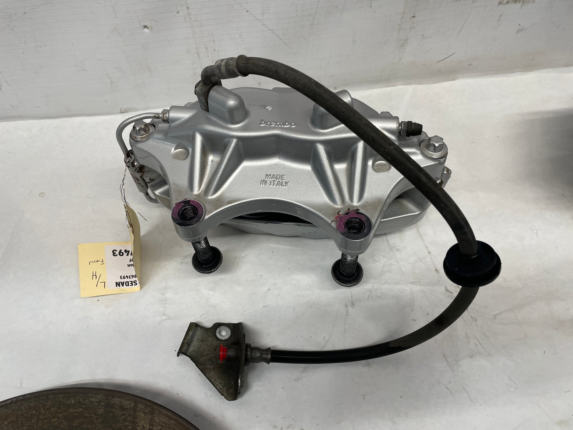 2014 Chevy SS Sedan Front Brembo Brake Calipers & Rotors OEM - Day's Parts Yard