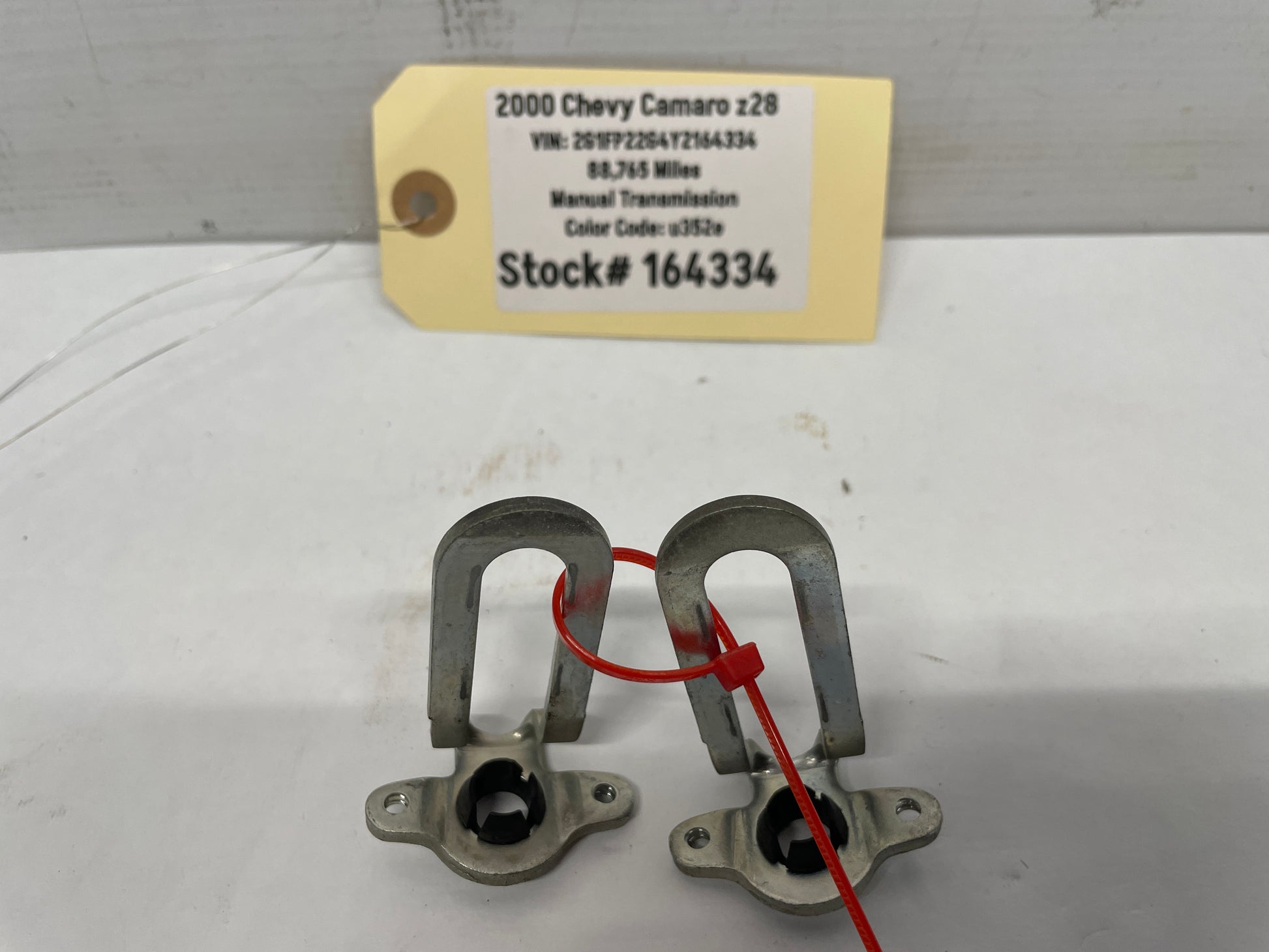2000 Chevy Camaro Z28 RH Passenger T-Top Brackets Retainers OEM - Day's Parts Yard