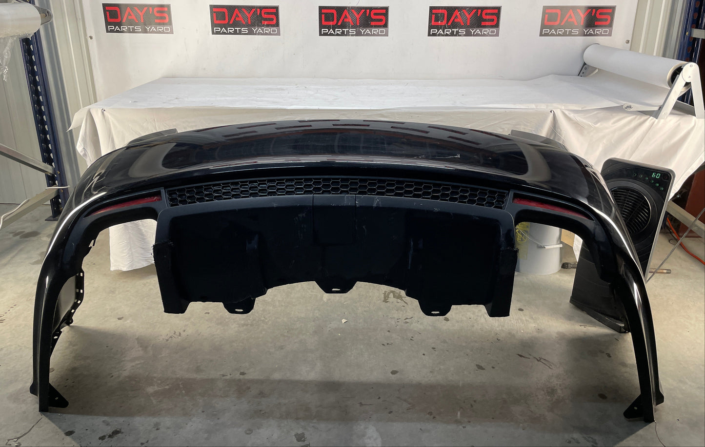 2009 Pontiac G8 GT Rear Bumper Cover w/ Valance Black OEM