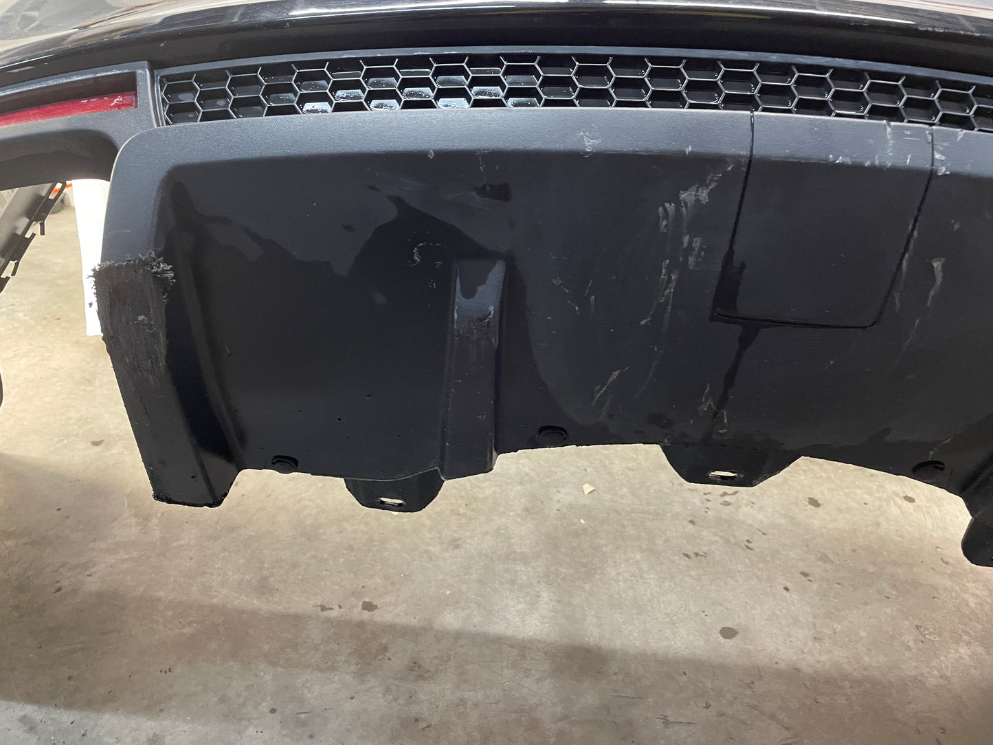 2009 Pontiac G8 GT Rear Bumper Cover w/ Valance Black OEM