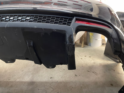 2009 Pontiac G8 GT Rear Bumper Cover w/ Valance Black OEM