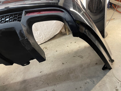 2009 Pontiac G8 GT Rear Bumper Cover w/ Valance Black OEM