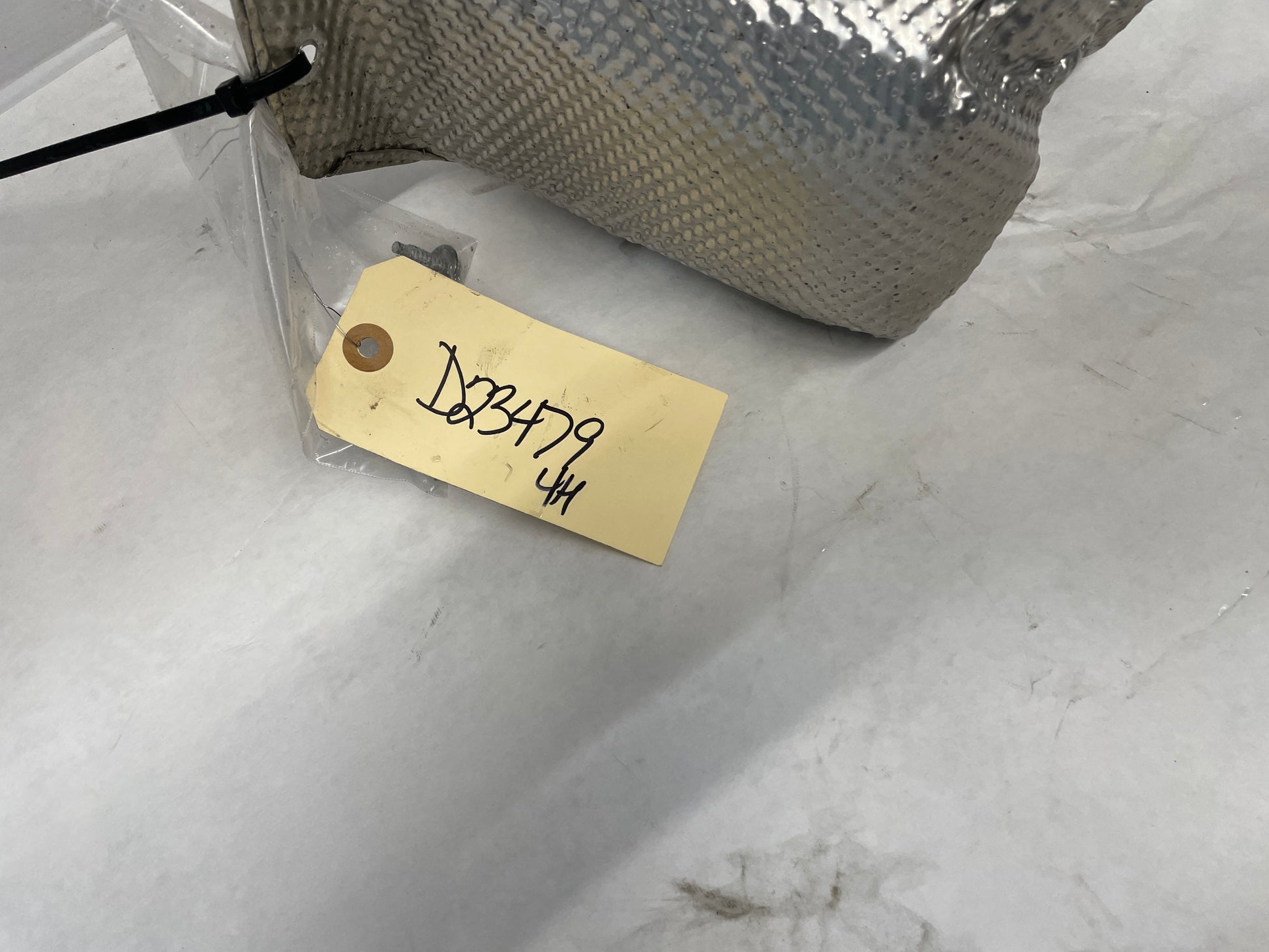 2014 Chevy SS Sedan LH Driver Exhaust Muffler Heat Shield OEM - Day's Parts Yard