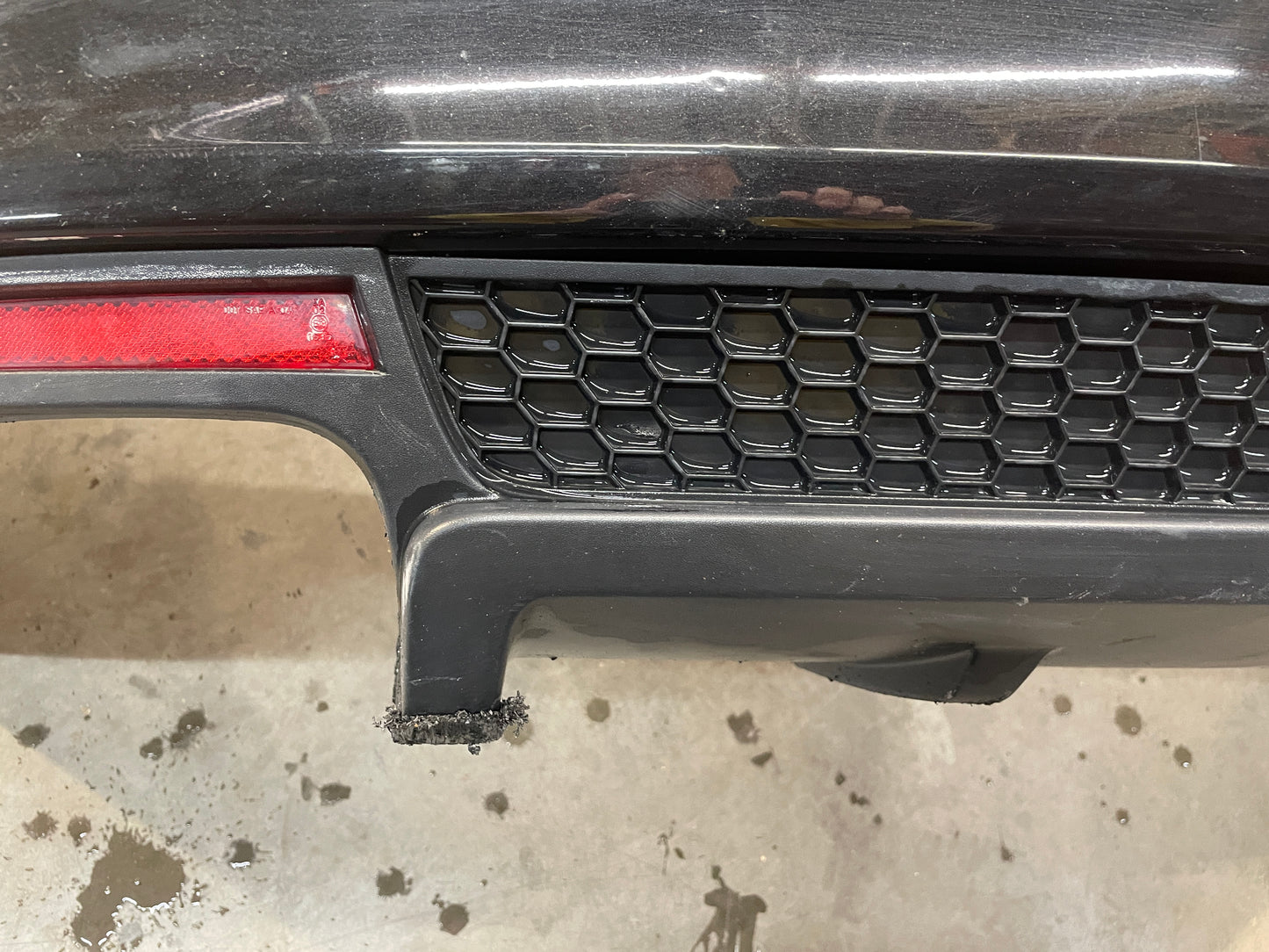 2009 Pontiac G8 GT Rear Bumper Cover w/ Valance Black OEM