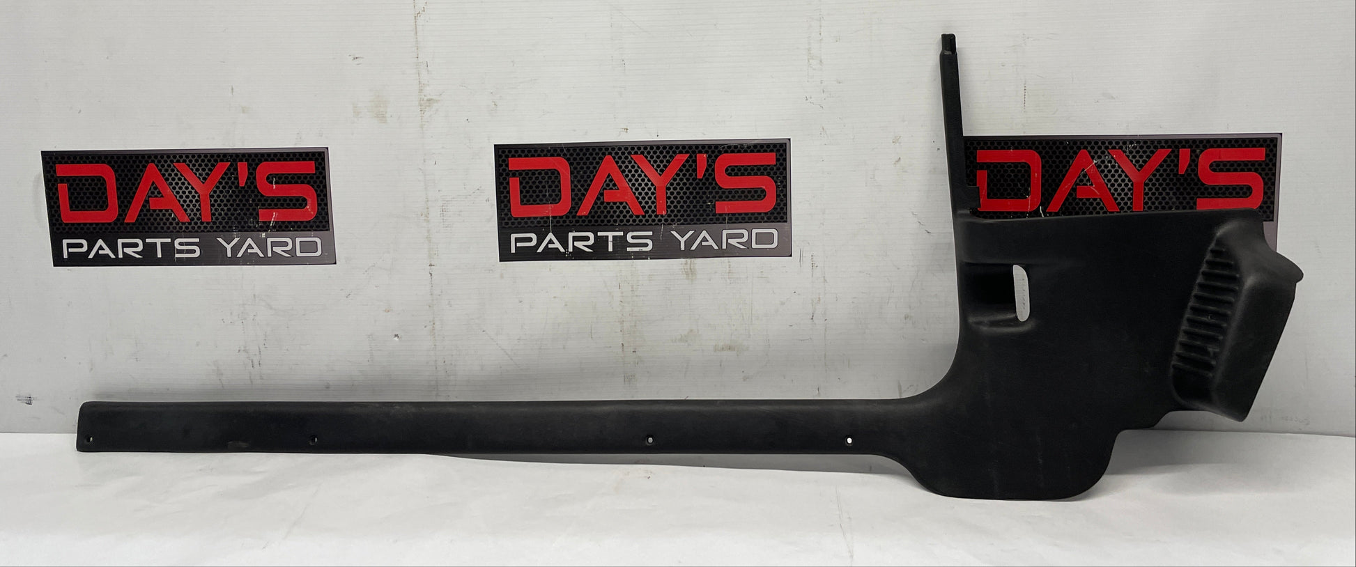 2000 Chevy Camaro Z28 LH Driver Interior Kick Panel Sill Trim Black Ebony OEM - Day's Parts Yard