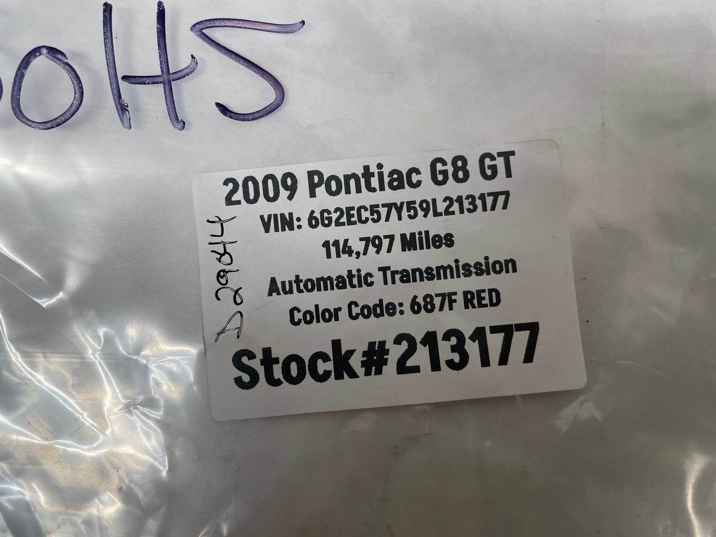 2009 Pontiac G8 GT Driveshaft Drive Shaft Propeller Hardware Nuts Bolts OEM