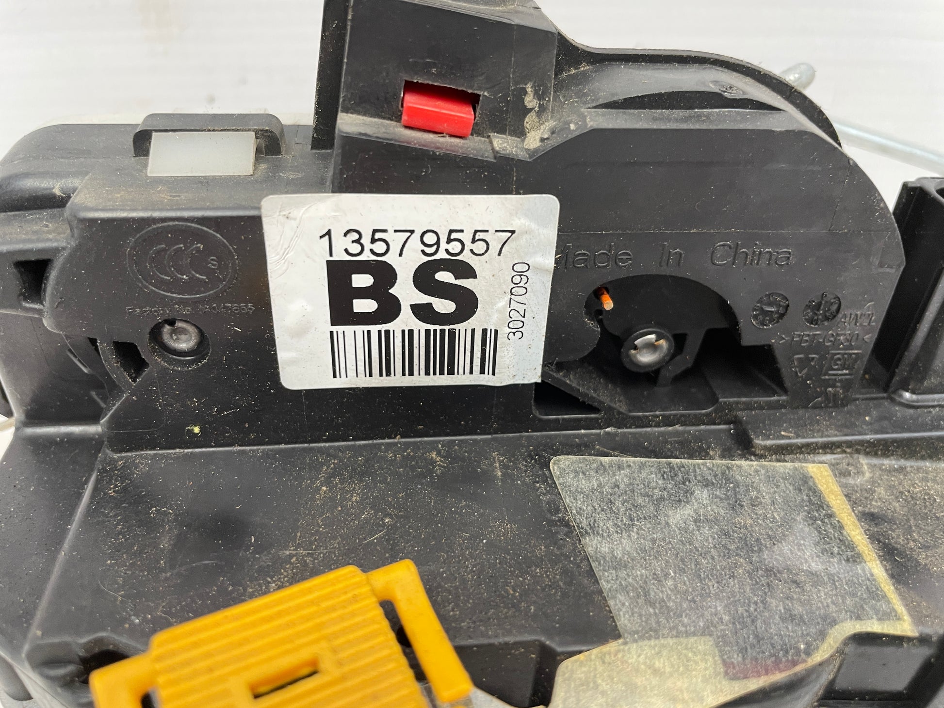 2017 Chevy SS Sedan LH Driver Rear Door Lock Actuator OEM - Day's Parts Yard
