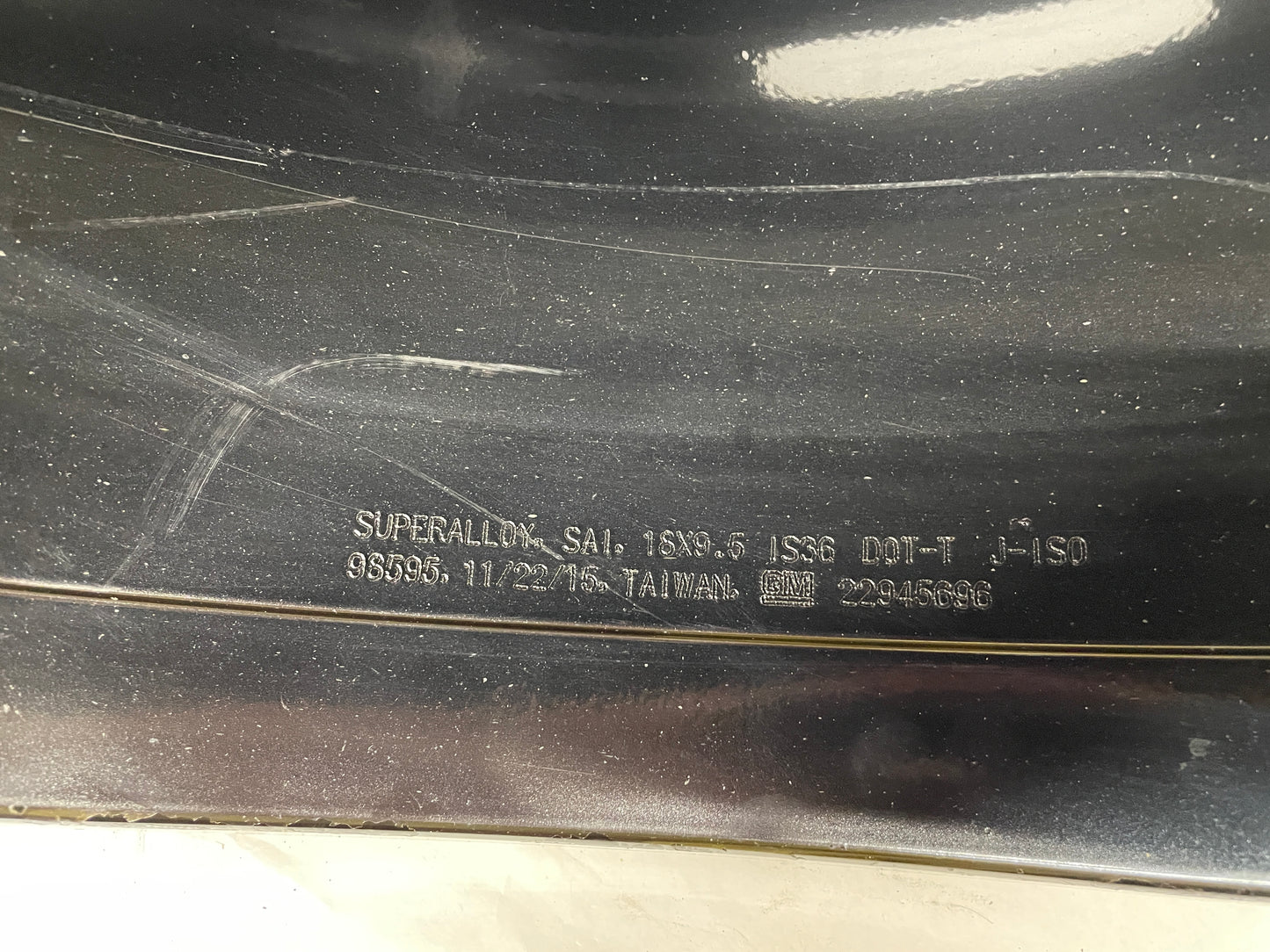 2017 Cadillac ATS-V Coupe Factory OEM Rear Wheel 18X9.5