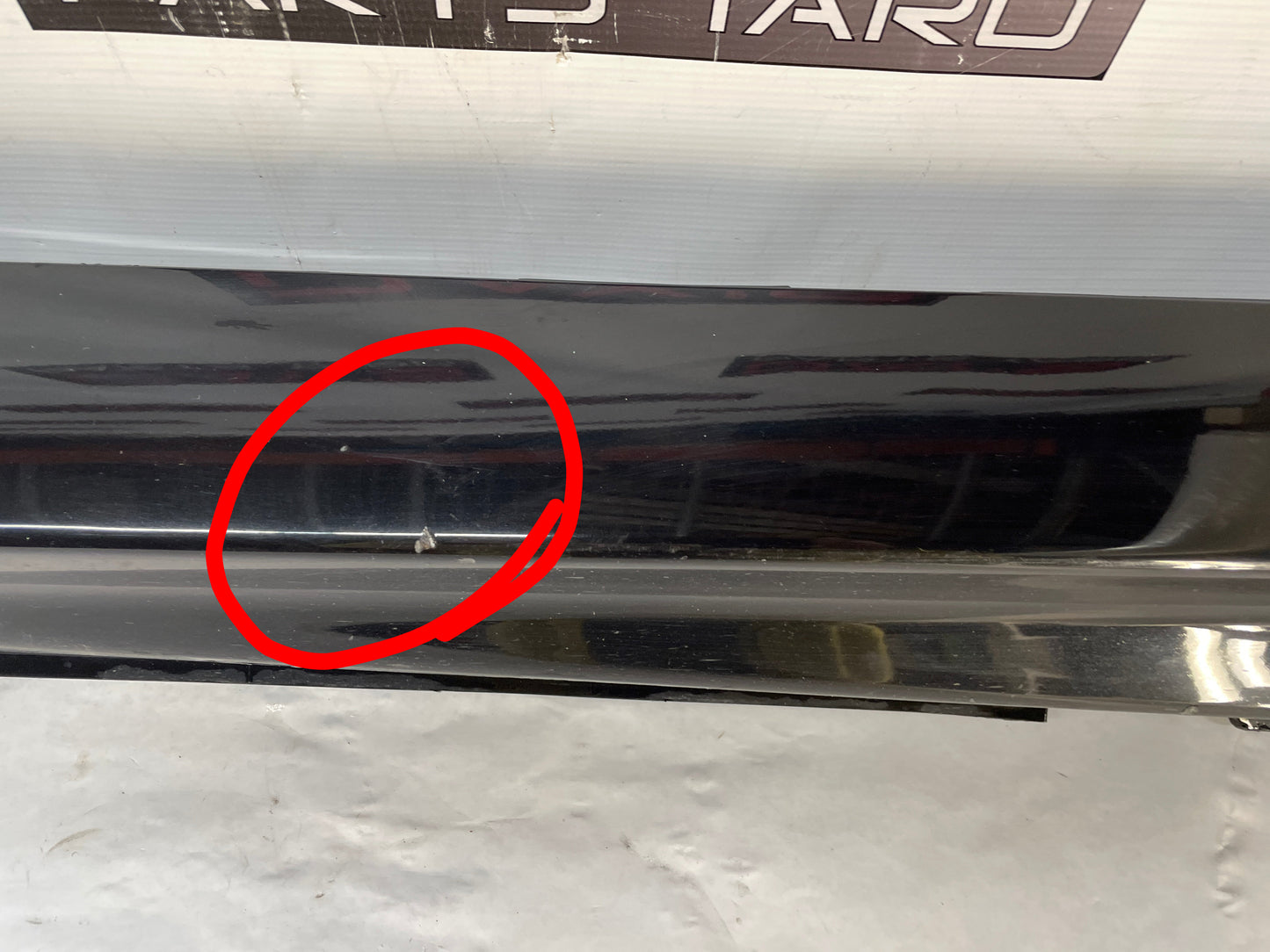 2009 Pontiac G8 GT LH Driver Rocker Molding Side Skirt Panel Black OEM